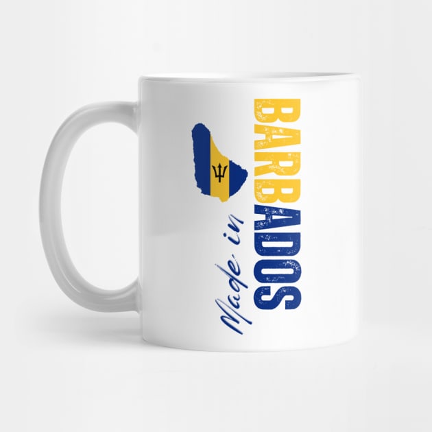 Barbados flag, barbadian flag by eka123